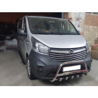 Przedni Pałąk WT003-4 (Stal Nierdzewna) Opel Vivaro 2015-2019 zdjęcia 3