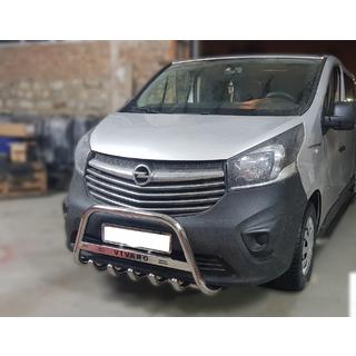 Przedni Pałąk WT003-4 (Stal Nierdzewna) Opel Vivaro 2015-2019 zdjęcia 2