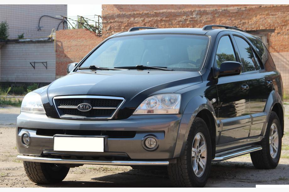 Kia Sorento I BL 2002-2009 Osłona Przednia ST008 (Stal Nierdzewna) Image