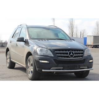 Osłona Przednia ST008 (Stal Nierdzewna) Mercedes ML W164 2005-2011 zdjęcia 2