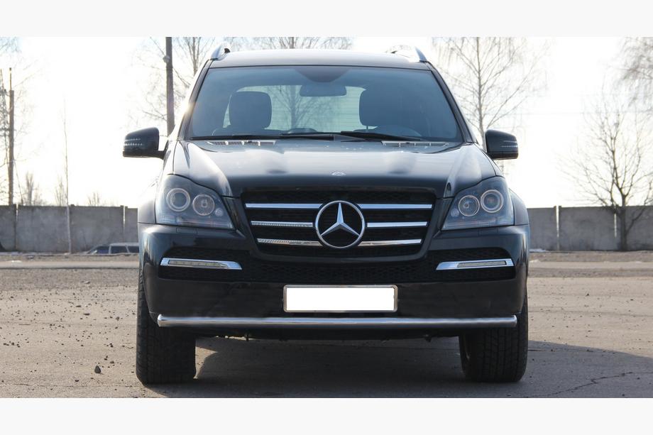Mercedes GL class X164 2006-2012 Osłona Przednia ST008 (Stal Nierdzewna) Image