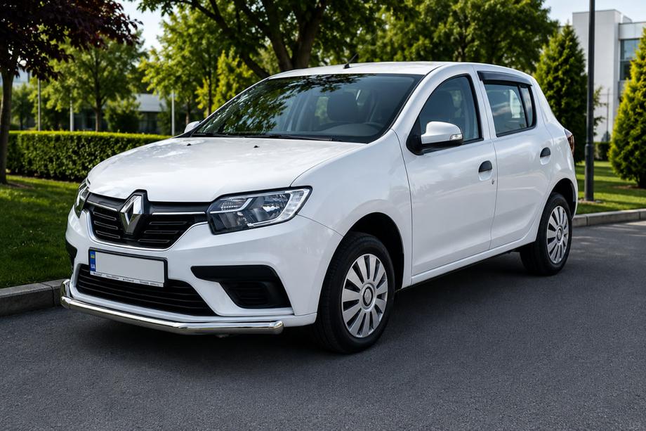 Renault Sandero 2013-2022 Osłona Przednia ST008 (Stal Nierdzewna) Image