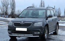 Skoda Yeti 2009-2017 Osłona Przednia ST008 (Stal Nierdzewna) zdjęcia 2
