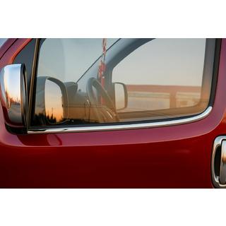 Zewnętrzne listwy ram okien (2 szt, stal nierdzewna) Citroen Nemo 2007-2017 zdjęcia 1