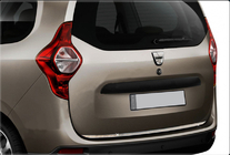 Dacia Lodgy 2012-2022 Nakładka na próg bagażnika stal nierdzewna zdjęcia 1
