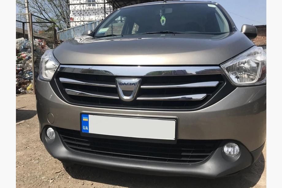 Dacia Lodgy 2012-2022 Chromowane nakładki na grill (4 szt, stal nierdzewna) Zdjęcia 6