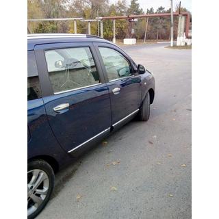 Listwy Ozdobne Okien Stal Nierdzewna (4 szt.) Dacia Lodgy 2012-2022 zdjęcia 4