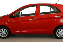 Kia Picanto 2011-2016 Listwy ozdobne okien nierdzewne (4 szt) zdjęcia 1