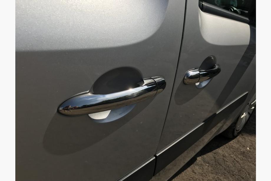 Mercedes Citan 2013-2021 Nakładki na klamki drzwi ze stali nierdzewnej 5 szt, OmsaLine - Włoska Stal Nierdzewna Zdjęcia 3