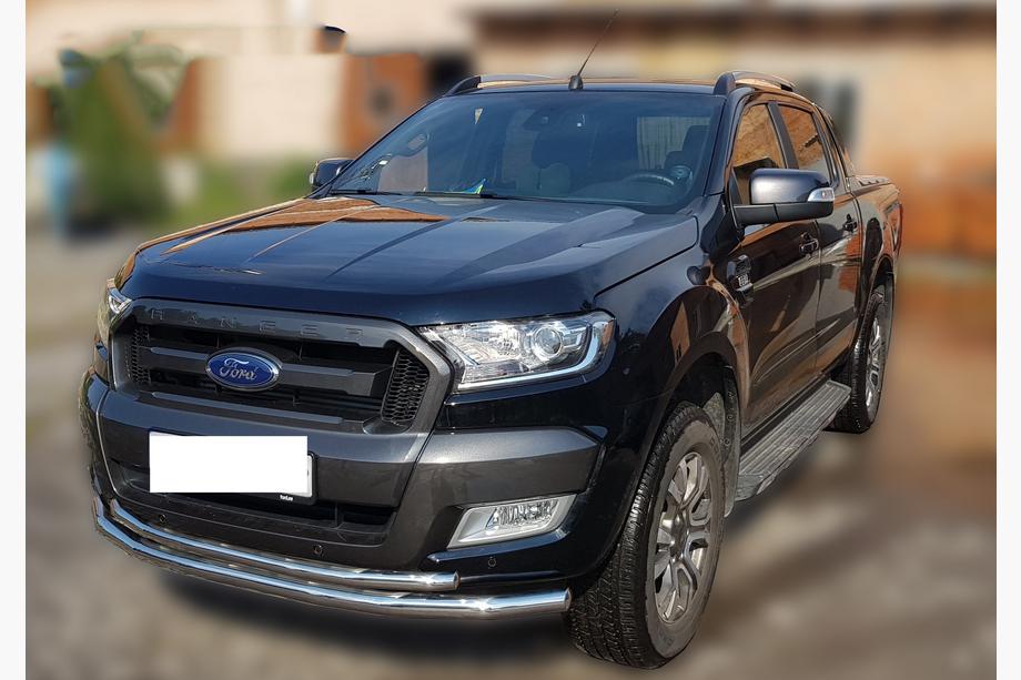 Ford Ranger 2011–2022 Przedni Pałąk Ochronny ST014 (Stal Nierdzewna) Image