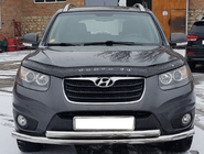 Hyundai Santa Fe 2 2006-2012 Przedni Pałąk Ochronny ST014 (Stal Nierdzewna) zdjęcia 1