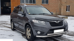 Hyundai Santa Fe 2 2006-2012 Przedni Pałąk Ochronny ST014 (Stal Nierdzewna) zdjęcia 3