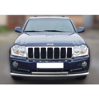 Przedni Pałąk Ochronny ST014 (Stal Nierdzewna) Jeep Grand Cherokee WK 2004-2010 zdjęcia 1