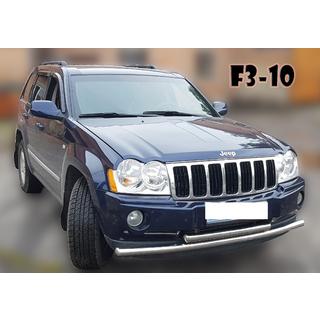 Przedni Pałąk Ochronny ST014 (Stal Nierdzewna) Jeep Grand Cherokee WK 2004-2010 zdjęcia 3