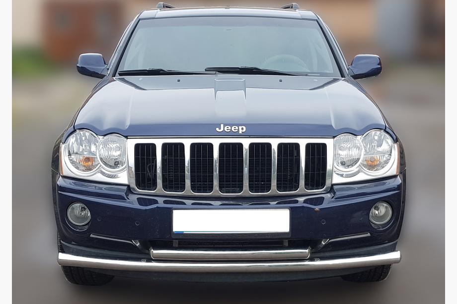 Jeep Grand Cherokee WK 2004-2010 Przedni Pałąk Ochronny ST014 (Stal Nierdzewna) d60/42 Image