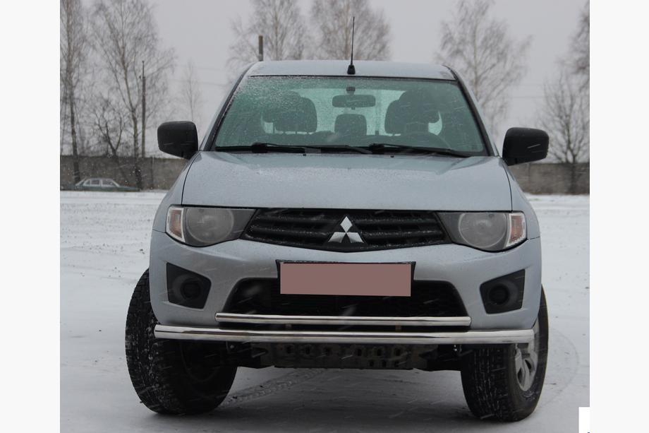 Mitsubishi L200 2006-2015 Przedni Pałąk Ochronny ST014 (Stal Nierdzewna) d60/60 Image