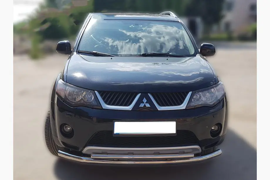 Mitsubishi Outlander 2006-2012 Przedni Pałąk Ochronny ST014 (Stal Nierdzewna) Image