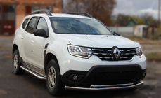 Renault Duster 2008–2017 Przedni Pałąk Ochronny ST014 (Stal Nierdzewna) d60/42 zdjęcia 2