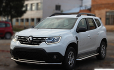 Renault Duster 2008–2017 Przedni Pałąk Ochronny ST014 (Stal Nierdzewna) d60/42 zdjęcia 3