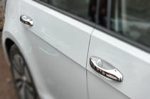 Volkswagen Golf 7/E-Golf 2012-2020 Chromowane Nakładki na Klamek Drzwi (4 szt, Stal Nierdzewna) zdjęcia 1
