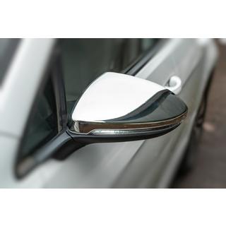 Nakładki na Lusterka (2 szt, Stal Nierdzewna) Volkswagen Golf 7/E-Golf 2012-2020 zdjęcia 1