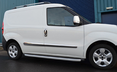Opel Combo 2012-2018 Chromowane nakładki i obwódki na klamki (8 szt, stal nierdzewna) zdjęcia 15