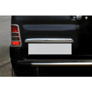 Listwa chromowana nad tablicą rejestracyjną (2-drzwiowy, stal nierdzewna) Citroen Berlingo 1996-2008 zdjęcia 1