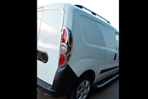 Opel Combo 2012-2018 Ramki na lampy tylne (2012-2015, 2 szt, plastik) zdjęcia 3