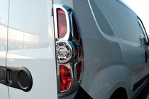 Opel Combo 2012-2018 Ramki na lampy tylne (2012-2015, 2 szt, plastik) zdjęcia 7