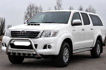 Toyota Hilux 2006-2015 Pałąk Przedni WT003 (Stal Nierdzewna) zdjęcia 2