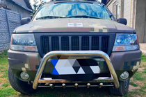 Jeep Grand Cherokee WJ 1999-2004 Przedni Pałąk WT004 Stal Nierdzewna zdjęcia 2