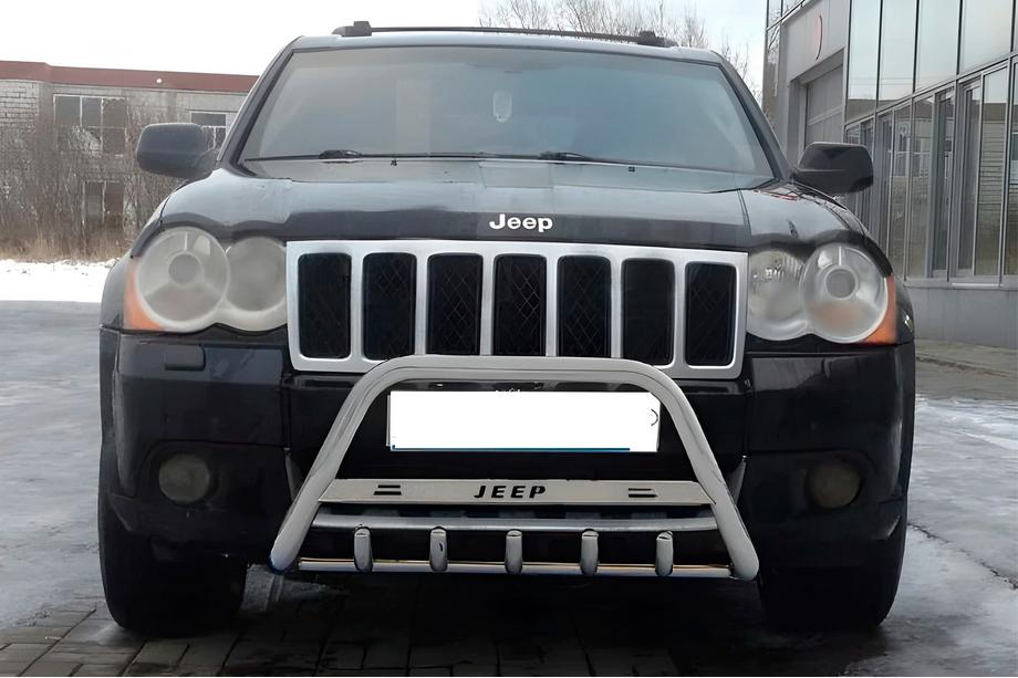 Jeep Grand Cherokee WK 2004-2010 Przedni Pałąk WT004 Stal Nierdzewna Zdjęcia 1