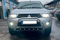 Mitsubishi L200 2006-2015 Przedni Pałąk WT004 Stal Nierdzewna zdjęcia 1