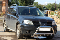Mitsubishi Outlander 2001-2006 Pałąk Przedni WT003 (Stal Nierdzewna) zdjęcia 4