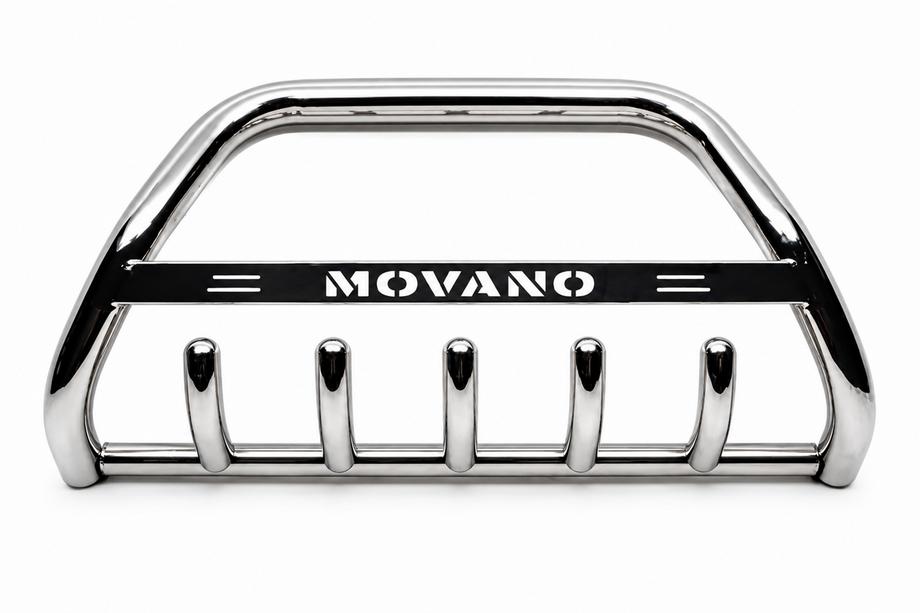 Opel Movano 2004-2010 Przedni Pałąk WT004 Stal Nierdzewna Image
