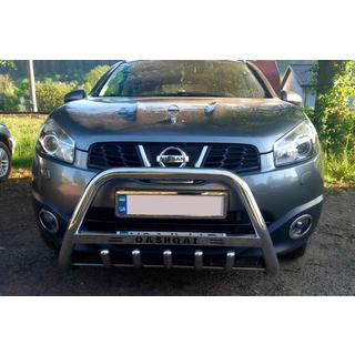 Przedni Pałąk WT004 Stal Nierdzewna Nissan Qashqai 2007-2010 zdjęcia 1