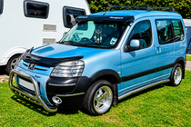 Peugeot Partner 1996-2008 Przedni Pałąk WT004 Stal Nierdzewna zdjęcia 1