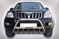 Toyota Land Cruiser Prado 120 2002-2009 Przedni Pałąk WT004 Stal Nierdzewna zdjęcia 1