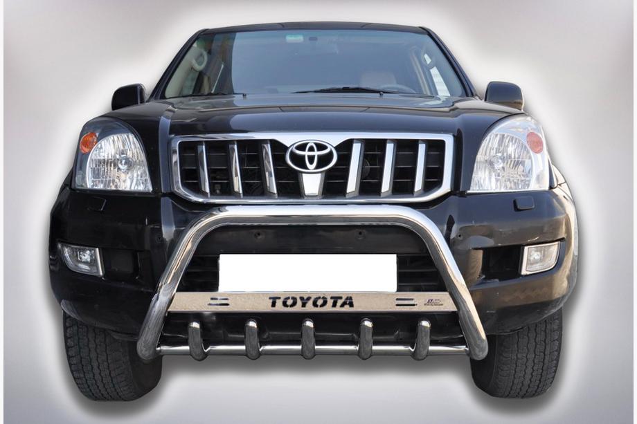 Toyota Land Cruiser Prado 120 2002-2009 Przedni Pałąk WT004 Stal Nierdzewna Image