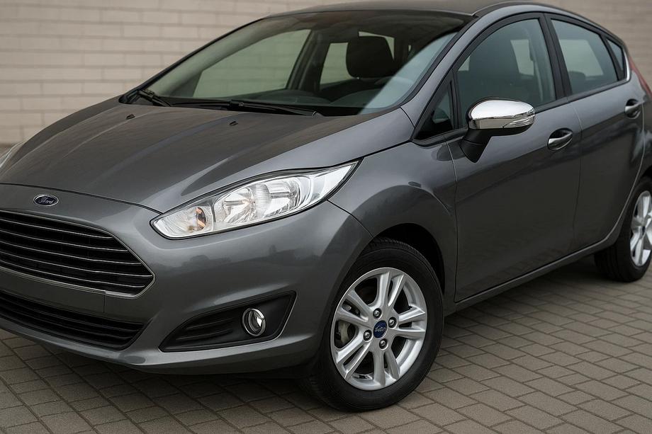 Ford Fiesta 2008-2017 Chromowane Nakładki na Lusterka (2 szt.) OmsaLine - Chromowany Plastik Image