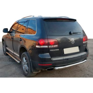 Osłona tylna AK002 (2 szt., stal nierdzewna) Volkswagen Touareg 2002–2010 zdjęcia 3