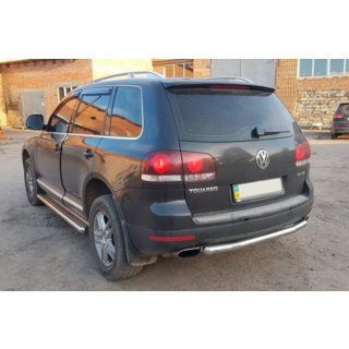 Osłona tylna AK002 (2 szt., stal nierdzewna) Volkswagen Touareg 2002–2010 zdjęcia 4