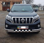 Toyota Land Cruiser Prado 150 2009-2023 Osłona Przednia F3-31 (Stal Nierdzewna) zdjęcia 7