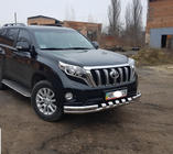 Toyota Land Cruiser Prado 150 2009-2023 Osłona Przednia F3-31 (Stal Nierdzewna) zdjęcia 8
