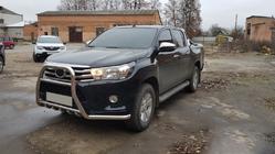Toyota Hilux 2015- Przedni Pałąk F1-59 (Stal Nierdzewna) zdjęcia 3