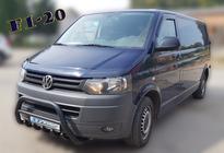 Volkswagen T5 2010-2015 Przedni Pałąk WT003 Czarny Stal Nierdzewna zdjęcia 2