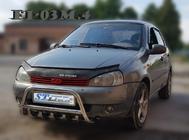 Lada Kalina 2004-2011 Bullbar przedni WT003 (60 mm, stal nierdzewna) zdjęcia 3