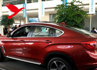 BMW X6 F16 2014-2019 Zintegrowane relingi dachowe chrom OEM (Aluminium, montaz na klej) zdjęcia 3