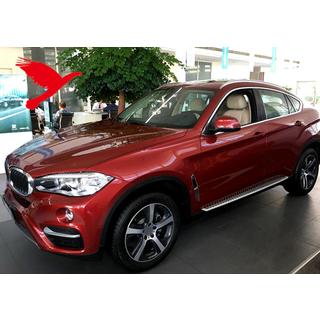 Zintegrowane relingi dachowe chrom OEM (Aluminium, montaz na klej) BMW X6 F16 2014-2019 zdjęcia 2