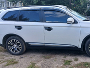 Mitsubishi Outlander 2012-2021 Relingi dachowe (2 szt.) Szary zdjęcia 1